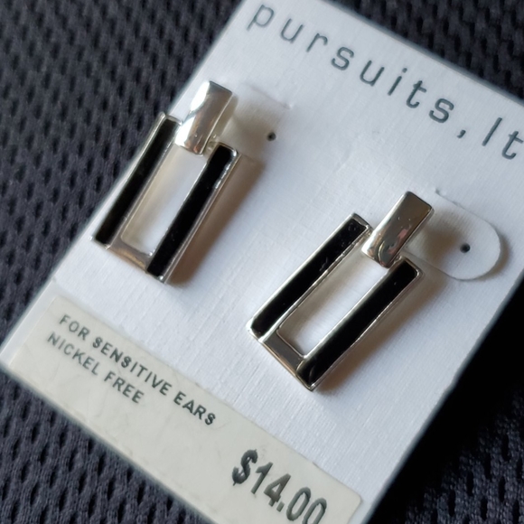 Pursuits, Ltd "For Sensitive Ears" Earrings - Picture 2 of 3